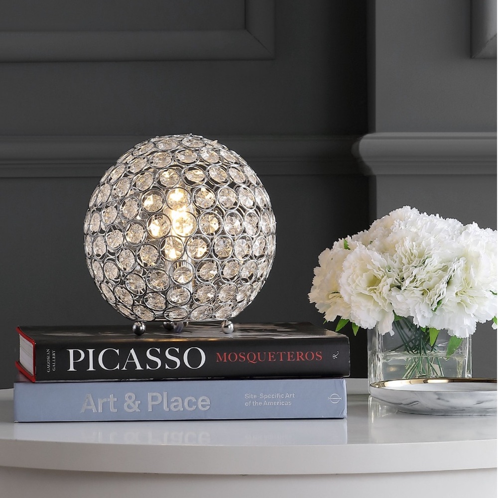 Globe Table Lamp Crystal